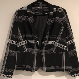 WORTHINGTON STRIPPED BLAZER